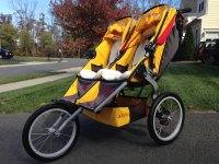 bob ironman duallie stroller